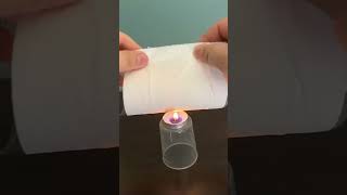 Unburned tissue scientific experiment that can be done at home  Parent child experiment [upl. by Alonso]