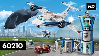 LEGO City  Sky Police Air Base  60210  How To Build Instructions [upl. by Noired938]