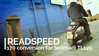 SLUK  Scomadi 170 conversion for TL125 by Readspeed [upl. by Herstein]