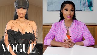 Nicki Minaj Breaks Down 11 Looks From Pink Friday to Barbie  Life in Looks  Vogue [upl. by Silliw687]