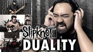 SLIPKNOT  DUALITY  COVER by Sanca Records feat Arif Mushariadi X Adhi Buzz [upl. by Anjela]