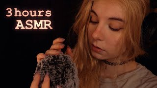 ASMR  3 HOURS Most Slow amp Soft Fluffy Mic Scratching  no talking White Noise for Deep Sleep [upl. by Eatnhoj]