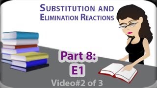 E1 Reaction vid 2 of 3 Zaitsevs Rule and Pi Bond Stability by Leah4sci [upl. by Einnek]