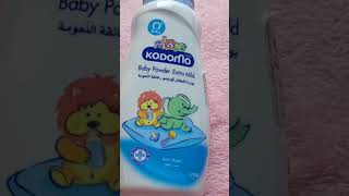 Kodomo baby powder review 😱😍productreview kodomochallenge [upl. by Brittnee]