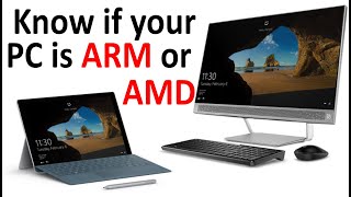 Check whether your pc is ARM or AMD [upl. by Odidnac650]