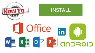 How to Install Microsoft Office Word Excel PowerPoint in Android [upl. by Lanita840]