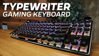 This Keyboard Couldve Been So AMAZING  STOGA Typewriter Gaming Keyboard Review Amazon [upl. by Ihteerp]