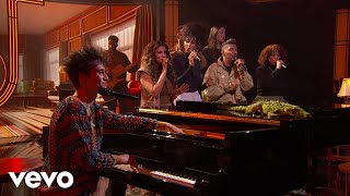 Jacob Collier  Witness Me with Tori Kelly  Jimmy Kimmel Live 2024 [upl. by Nahsor]