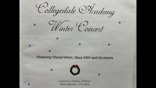 Collegedale Academy Winter Concert December 15 2023 [upl. by Grof]