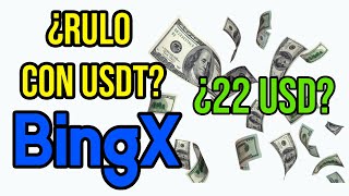 ¿POSIBILIDAD DE RULO con USDT en BING X  ARBITRAJE  P2P  BINANCE  ARGENTINA [upl. by Siuqcram]