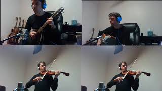 Mooncoin Jig  mandolin guitar fiddle [upl. by Ellswerth502]