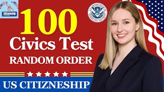 2024 EASY Answer USCIS Official 100 Civics Questions amp Answers for US Citizenship Interviewuscis [upl. by Yrogreg]