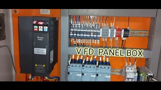 complete 3hp motor connection with VFD [upl. by Melda]