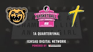 2024 IGHSAU State Basketball 1A Quarterfinal Algona Bishop Garrigan vs Council Bluffs St Albert [upl. by Carlyn]