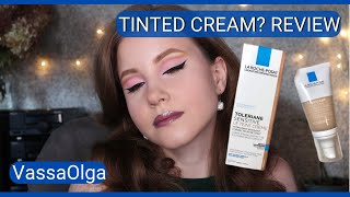 LA ROCHEPOSAY Tinted Cream Review  VassaOlga [upl. by Ilhsa13]