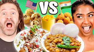 Asians vs Caucasians Our Favorite Indian Foods  ReactCAST [upl. by Elades]