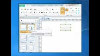 Add Shapes  EdrawMax [upl. by Strickland]