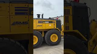 NEW Komatsu GD955 grader here in Western Canada Headed out to an open pit mine [upl. by Audra]