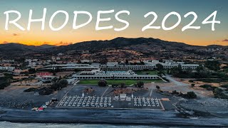 Rhodes 2024  Gennadi Grand Resort Hotel and beaches Tsambika Parsonisi Lindos Agathi [upl. by Ardnoyek]