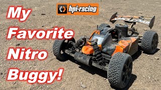 HPI Racing Vorza 35 Nitro Buggy Full Review [upl. by Erdah549]