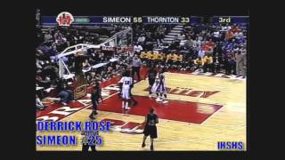 Derrick Rose High School Highlights 3 [upl. by Einnol]