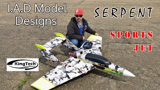 MAIDEN  quotSERPENTquot SPORTS JET KIT BUILT BY IAD MODEL DESIGNS  KINGTECH K85 G2 TURBINE  2020 [upl. by Sophie]