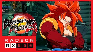 Dragon Ball FighterZ  RX 550 2GB  Ryzen 3 4100  8GB RAM  Gameplay Español [upl. by Annaeel191]