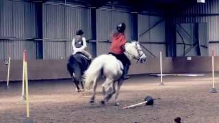 Gymkhana with crazy ponies [upl. by Baram]