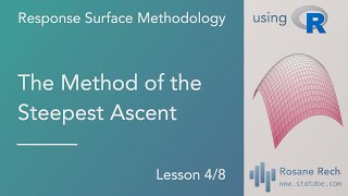 RSM 04 Method of the Steepest Ascent [upl. by Luciana319]