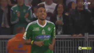 Le triplé dAubameyang  Match contre la pauvreté 2015 [upl. by Enovahs]