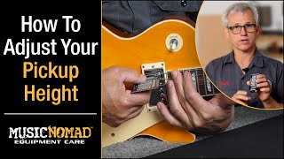 How to Adjust set Your Pickup Height on Your Electric Guitar [upl. by Irmina6]