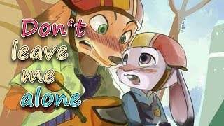 Zootopia AMV quotDont Leave Me Alonequot Lyrics [upl. by Eimme]