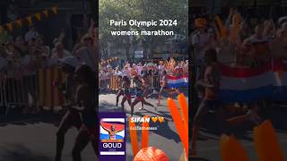 Paris Olympic 2024 womens marathon  sifan Hassan Paris Olympic 2024 [upl. by Taddeusz]