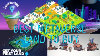 Best Metaverse land to buy which ones I am watching [upl. by Sakram]