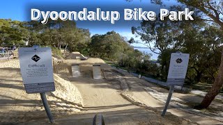 First ride at Dyoondalup Bike Park Point Walter Dirt Jumps [upl. by Niad]