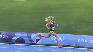 Keely Hodgkinson storms to 800m gold for GB’s first athletics triumph in Paris [upl. by Damick]