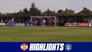 MATCH HIGHLIGHTS  🔴 KETTERING TOWN 🆚 LOWESTOFT TOWN 🔵  210924 [upl. by Bela]