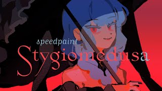 SPEEDPAINT ✦ STYGIOMEDUSA [upl. by Aihsemaj]