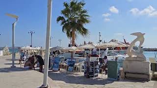 6 Novembre 2024 Ayia Napa Harbour Limanaki Beach Cyprus [upl. by Elinnet]