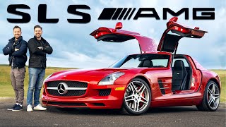 MercedesBenz SLS AMG Review  Gull Winged Fury [upl. by Casie972]