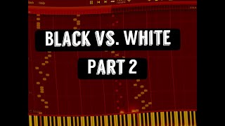 White Notes Vs Black Notes Parts 1 and 2 [upl. by Iand]