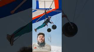 Full hang gliding flight under 1 minute windy paragliding automobile hanggliding freeglider g [upl. by Rolecnahc]