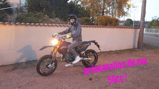 PRÉSENTATION DE MA 50CC  PETIT TEST  rieju mrt pro Black series 2021 [upl. by Cost717]