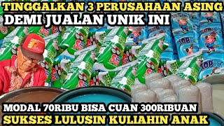 TINGGALKAN 3 PERUSAHAAN ASING DEMI JUALAN  1 RESEP MODAL 70 RIBU OMSET 300 RIBUAN  IDE USAHA UNIK [upl. by Alethia555]