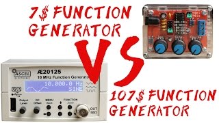 7 Function Generator VS 107 Function Generator [upl. by Yelnik]