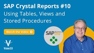 SAP Crystal Reports 10 Using Tables Views and Stored Procedures [upl. by Holbrook302]