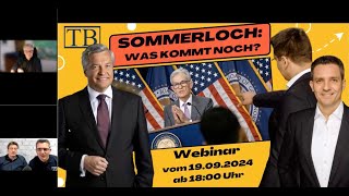 webinar mit den Trading Brothers vom Donnerstag [upl. by Nowyt105]