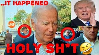 Joe Biden Flustered By FK Joe Biden Chants😂😂😂 [upl. by Gaston337]