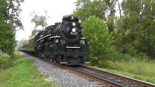 Nickel Plate Road 767 Steam In The Valley 09172016 3 [upl. by Aivul589]