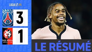 PSG  Rennes 31 Résumé  Ligue 1 20242025 [upl. by Nacnud708]